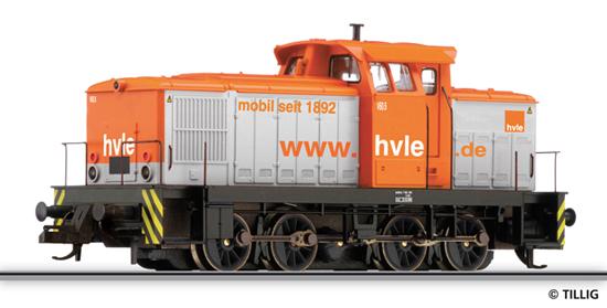 Diesel locomotive V60 of HVLE<br /><a href='images/pictures/Tillig/96150.jpg' target='_blank'>Full size image</a>